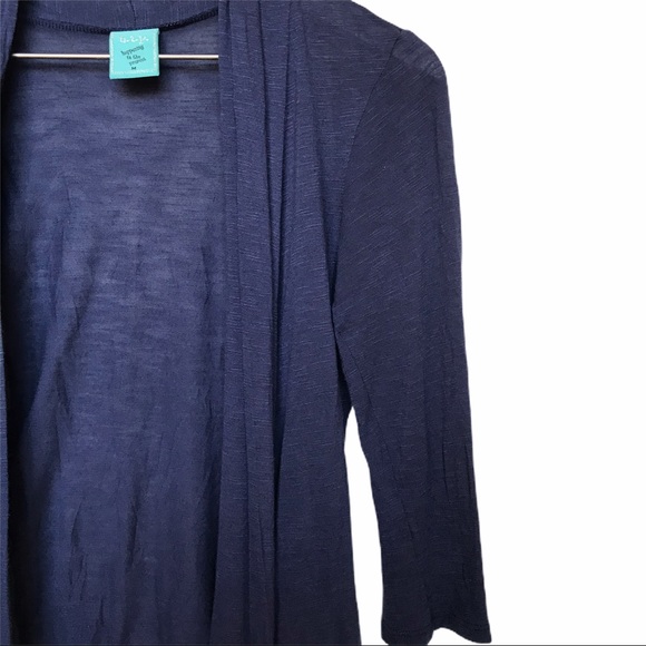 Youth Navy Blue Cardigan - Picture 9 of 9